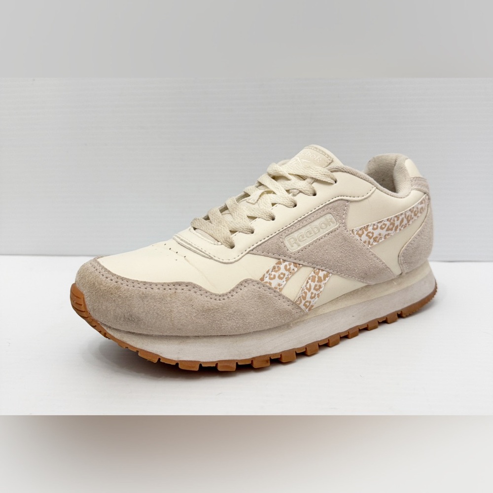 REEBOK Leather Harman Double Sneakers White/Beige - 9